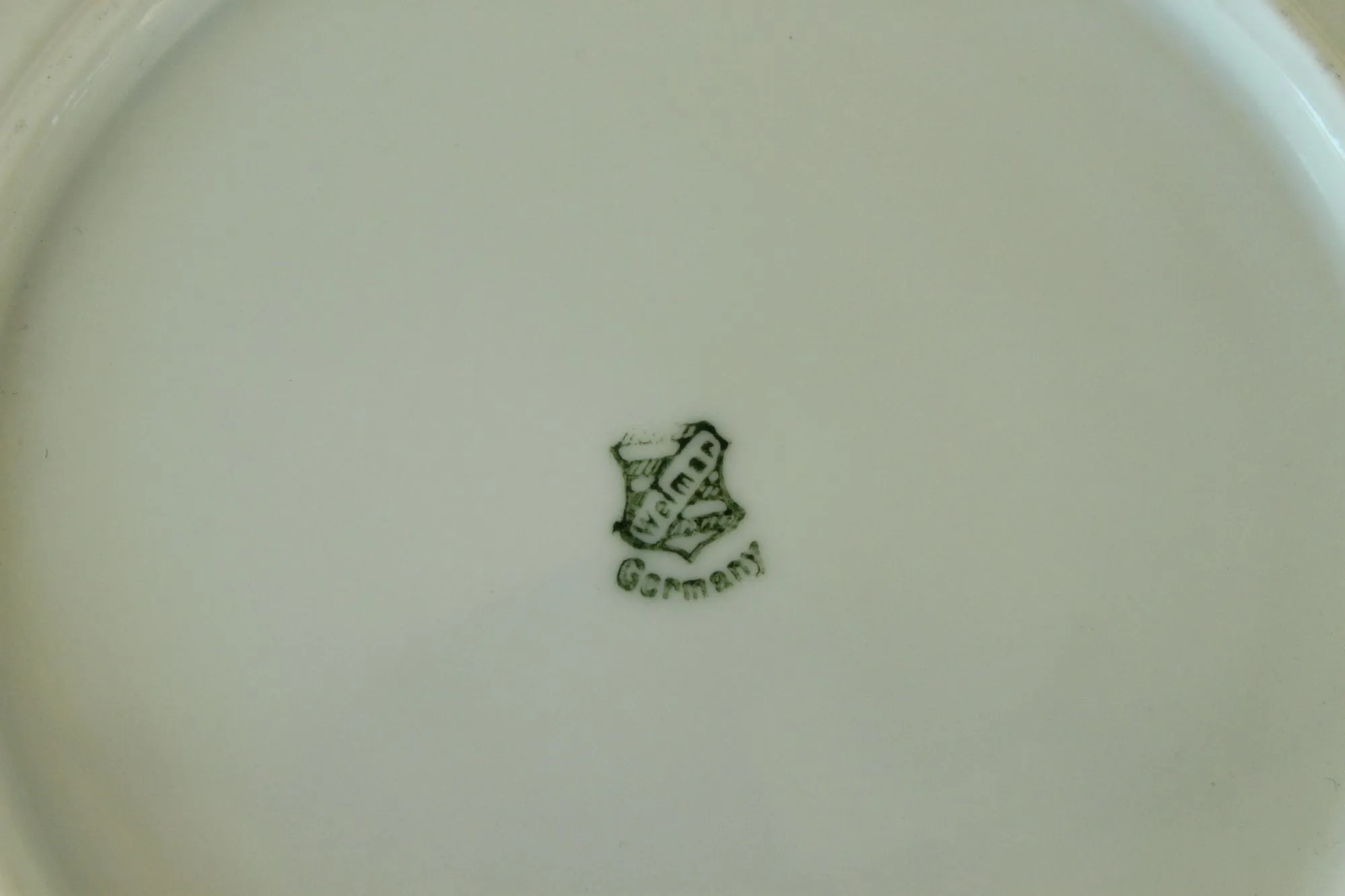 Vintage 1920s 1930s Welmar Germany Rose Pattern Bowl