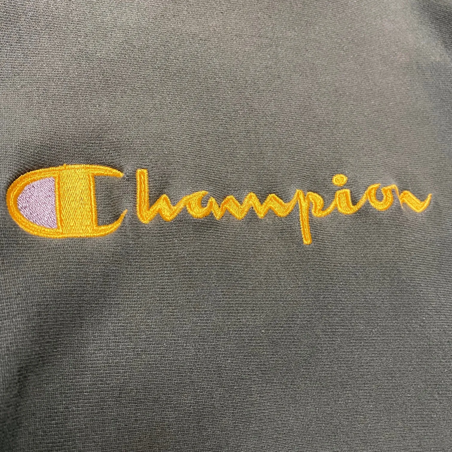Vintage 1990's Reverse Weave Spellout Champion Crewneck Sweatshirt Size: L
