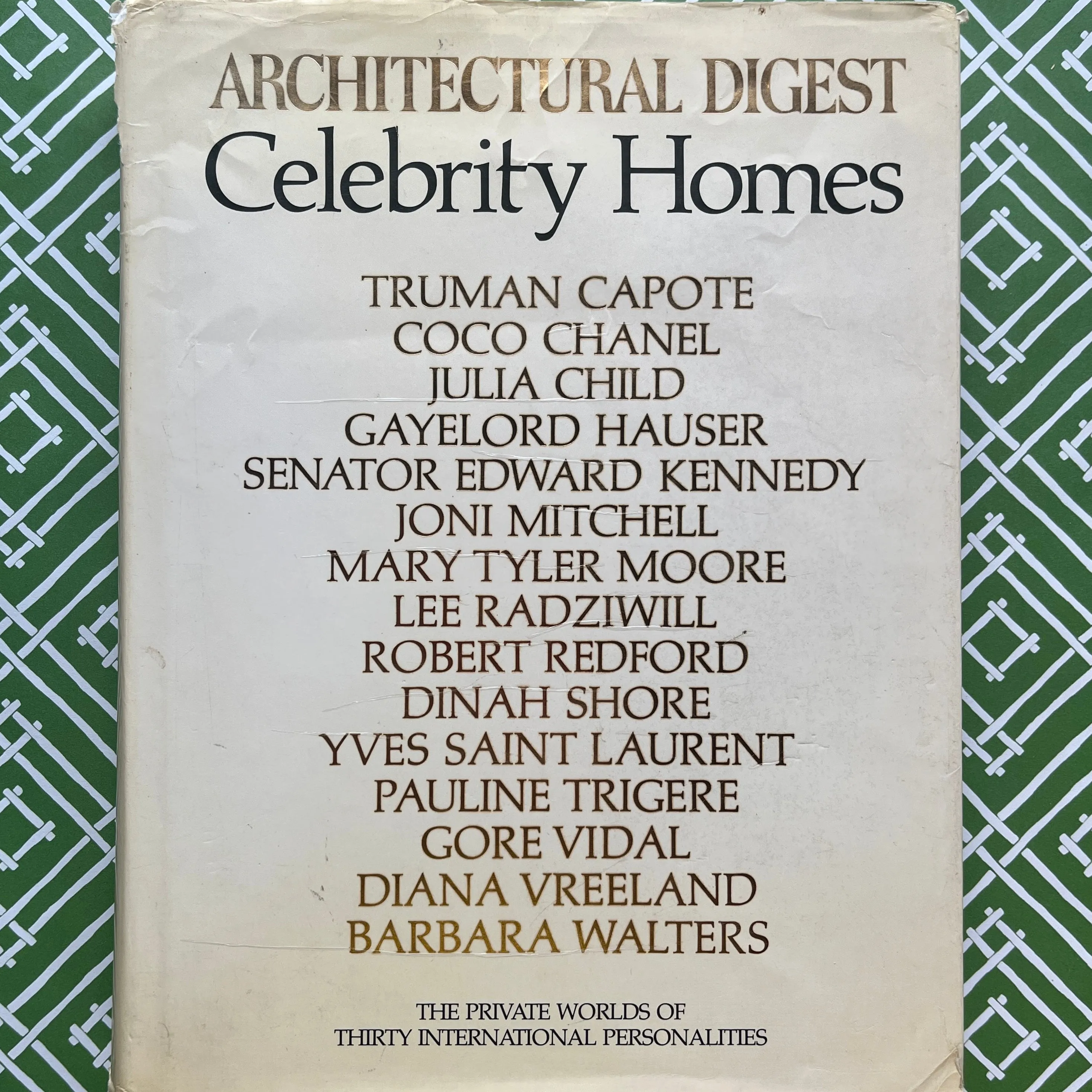 Vintage Architectural Digest Book Set of 3