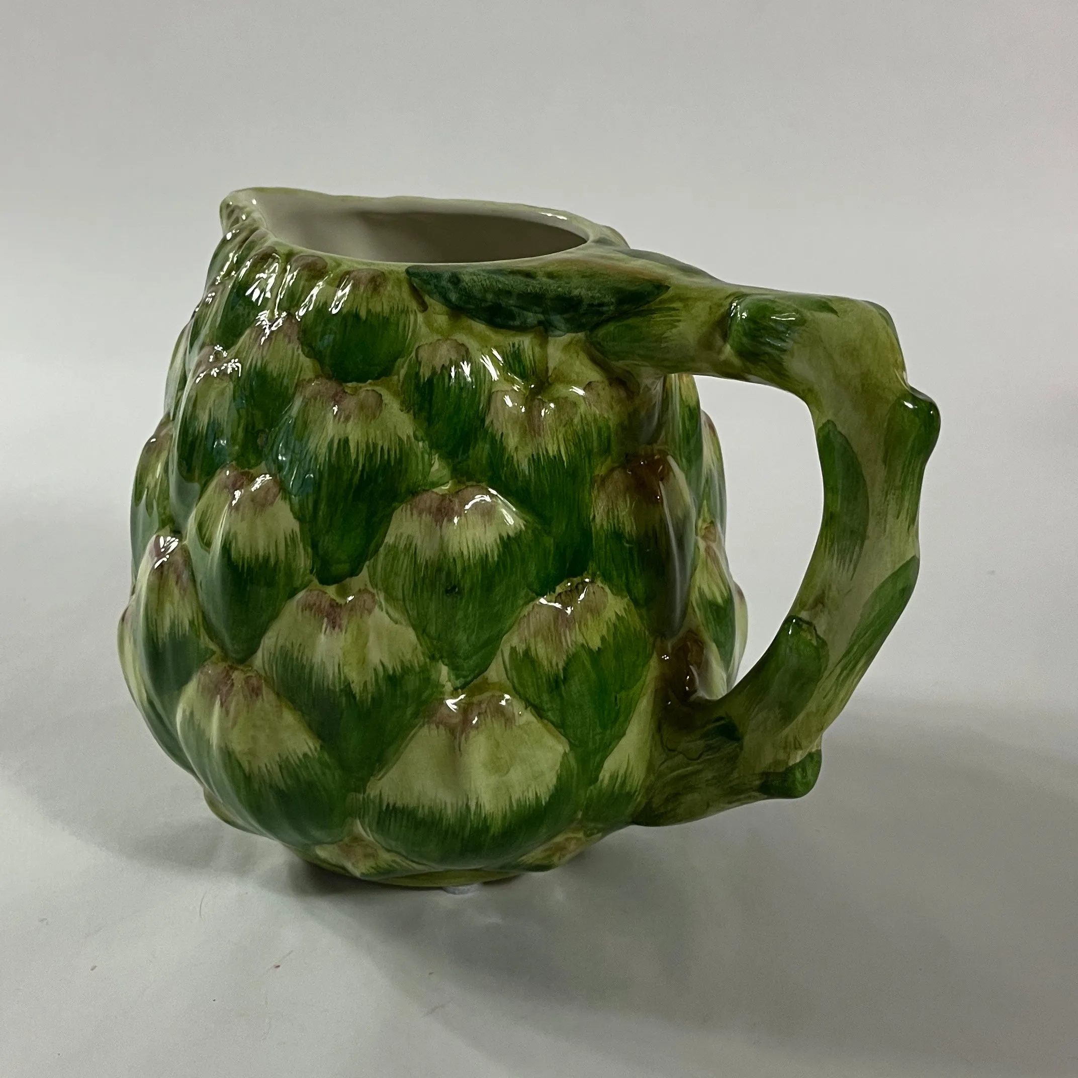 Vintage Artichoke Water Pitcher
