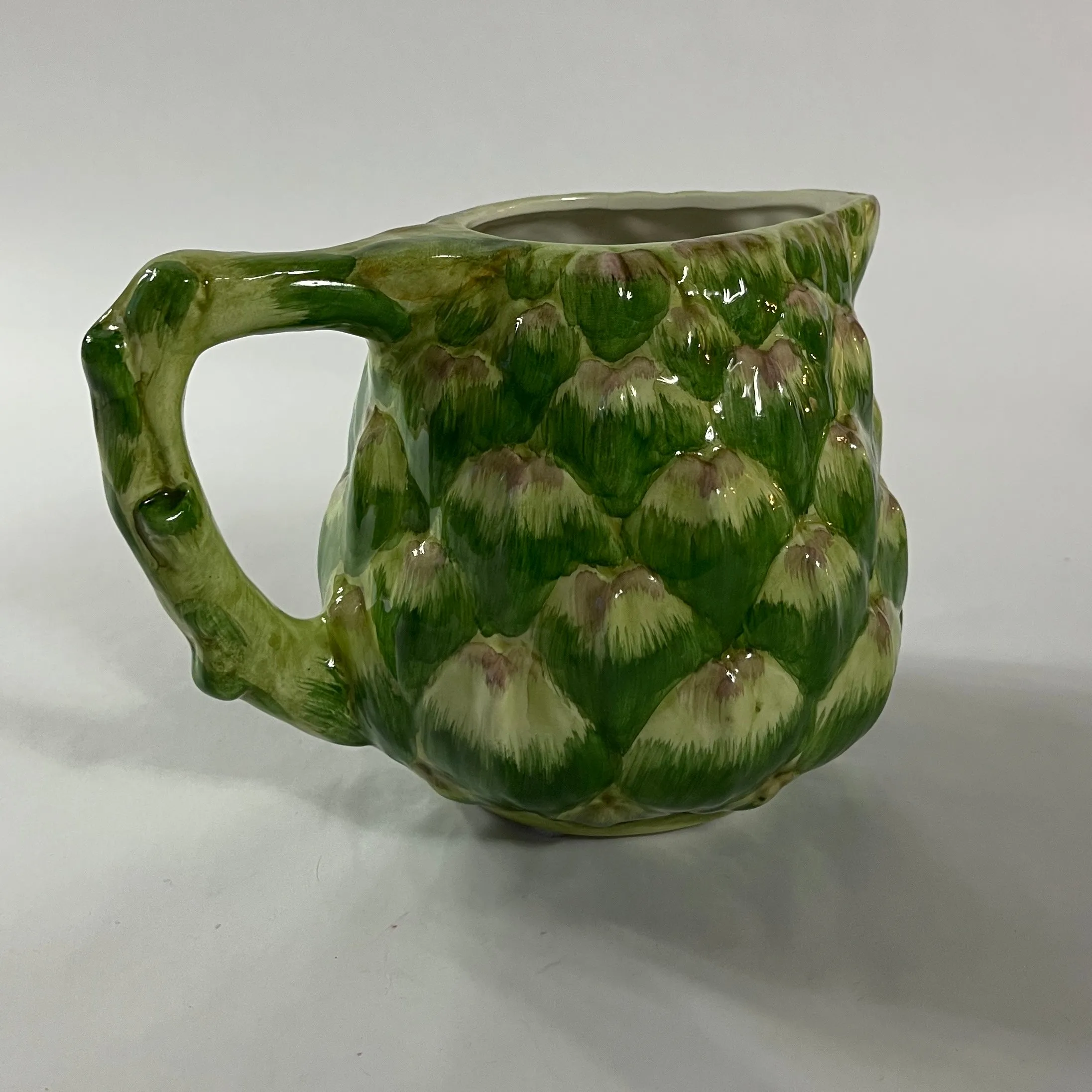 Vintage Artichoke Water Pitcher