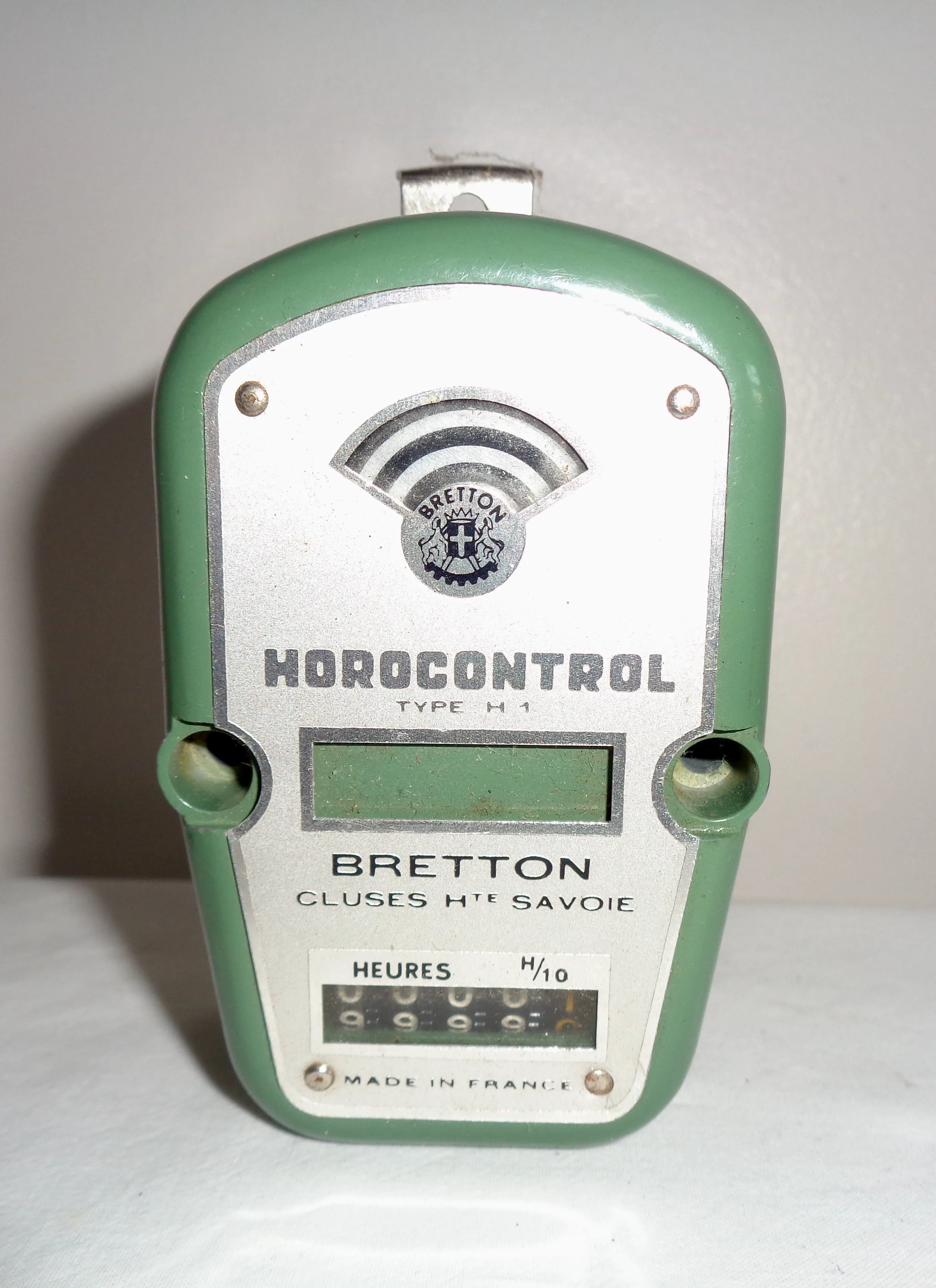 Vintage Bretton Horocontrol Elapsed Time Indicator / Machine Running Time Meter