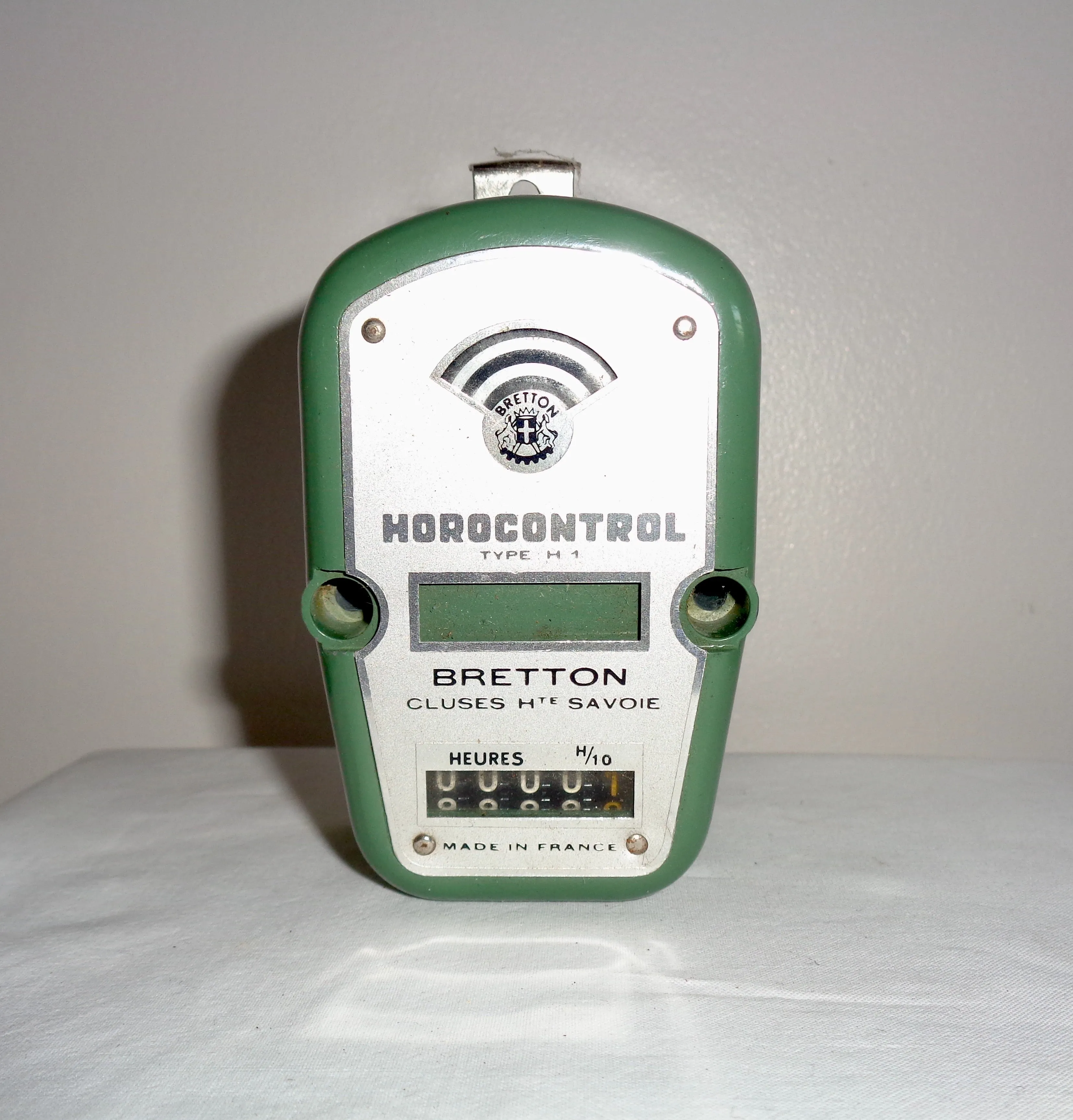Vintage Bretton Horocontrol Elapsed Time Indicator / Machine Running Time Meter