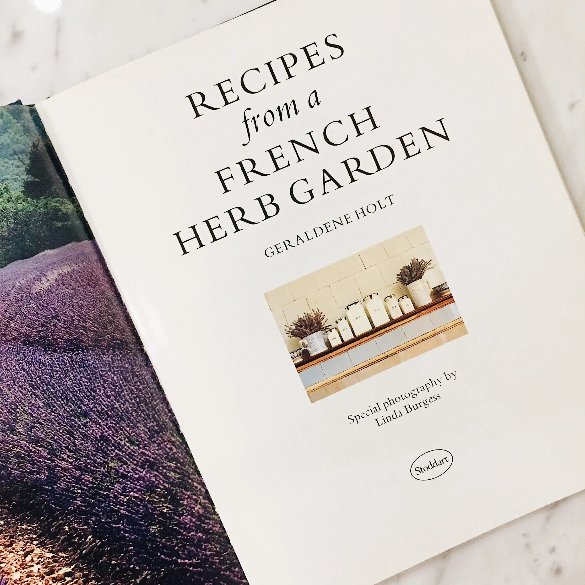 Vintage Cookbook: Recipes From A French Garden