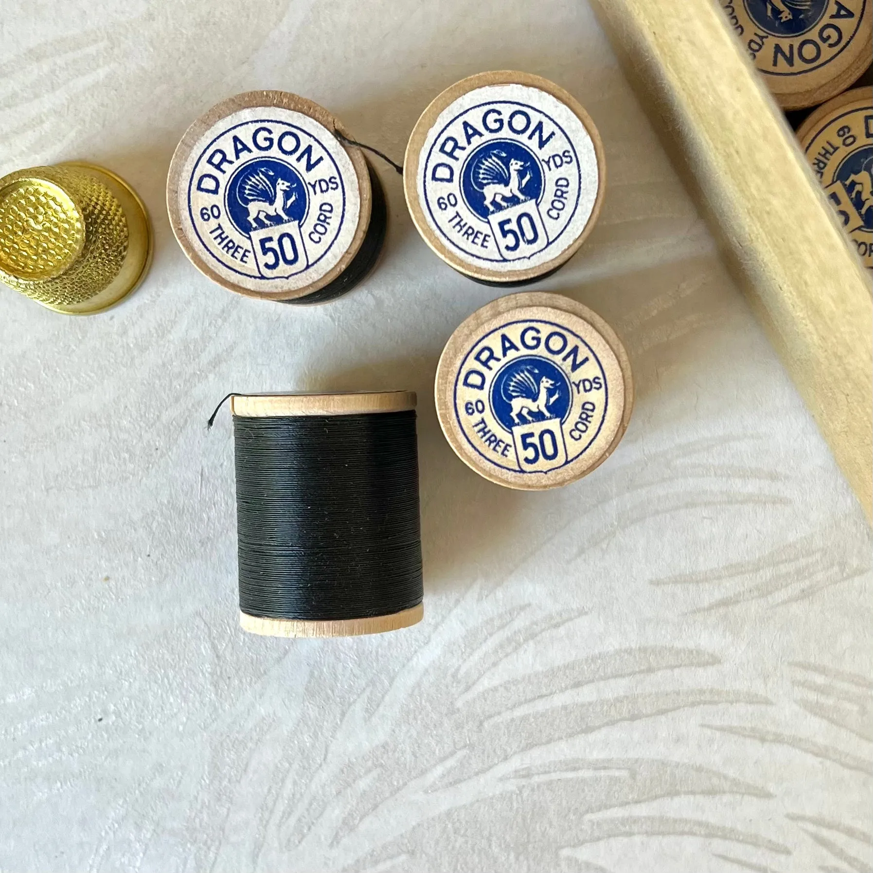 Vintage Dragon Cotton Thread