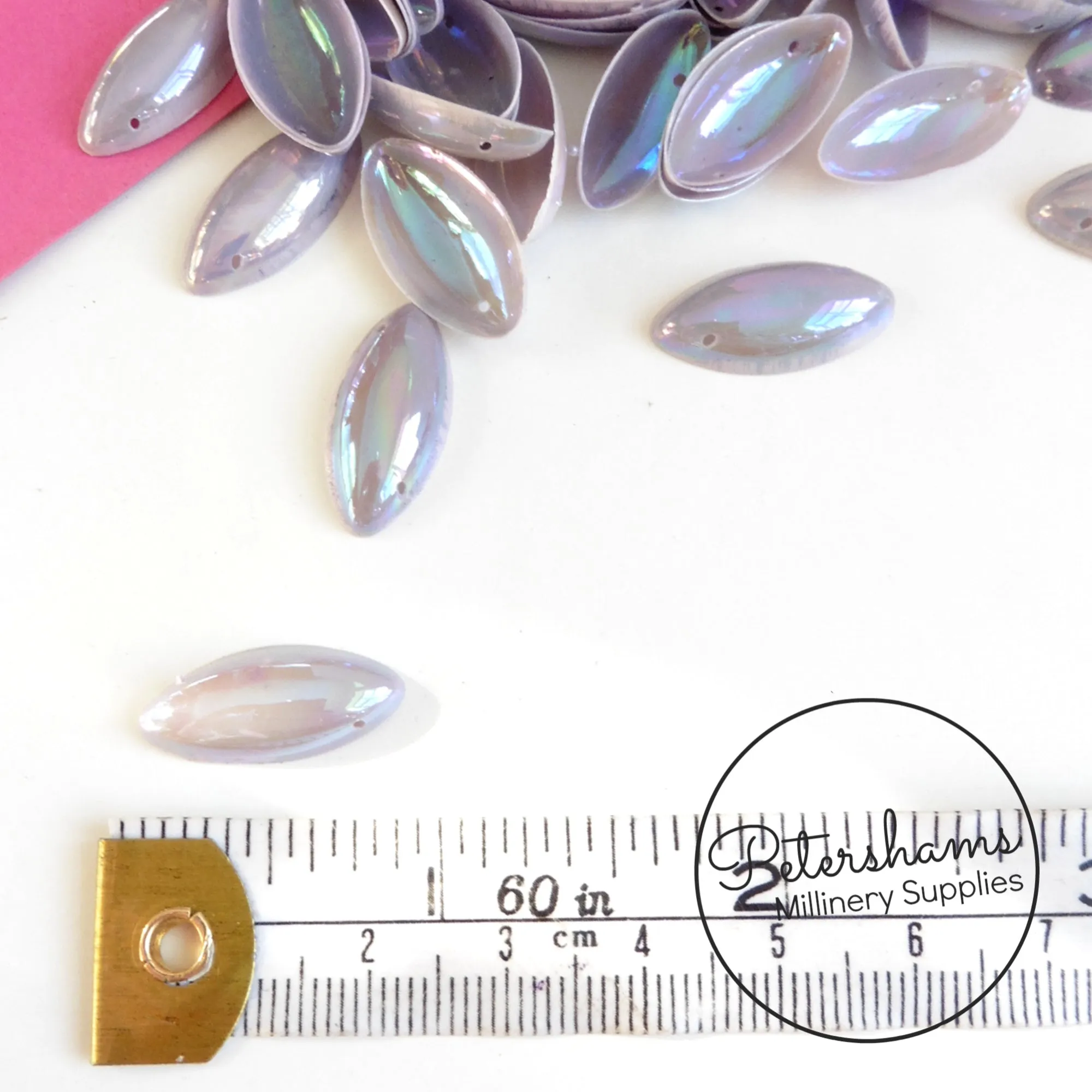 Vintage French 1940/50s 'Paillettes Au Coq' Sequins - Bubble Shell