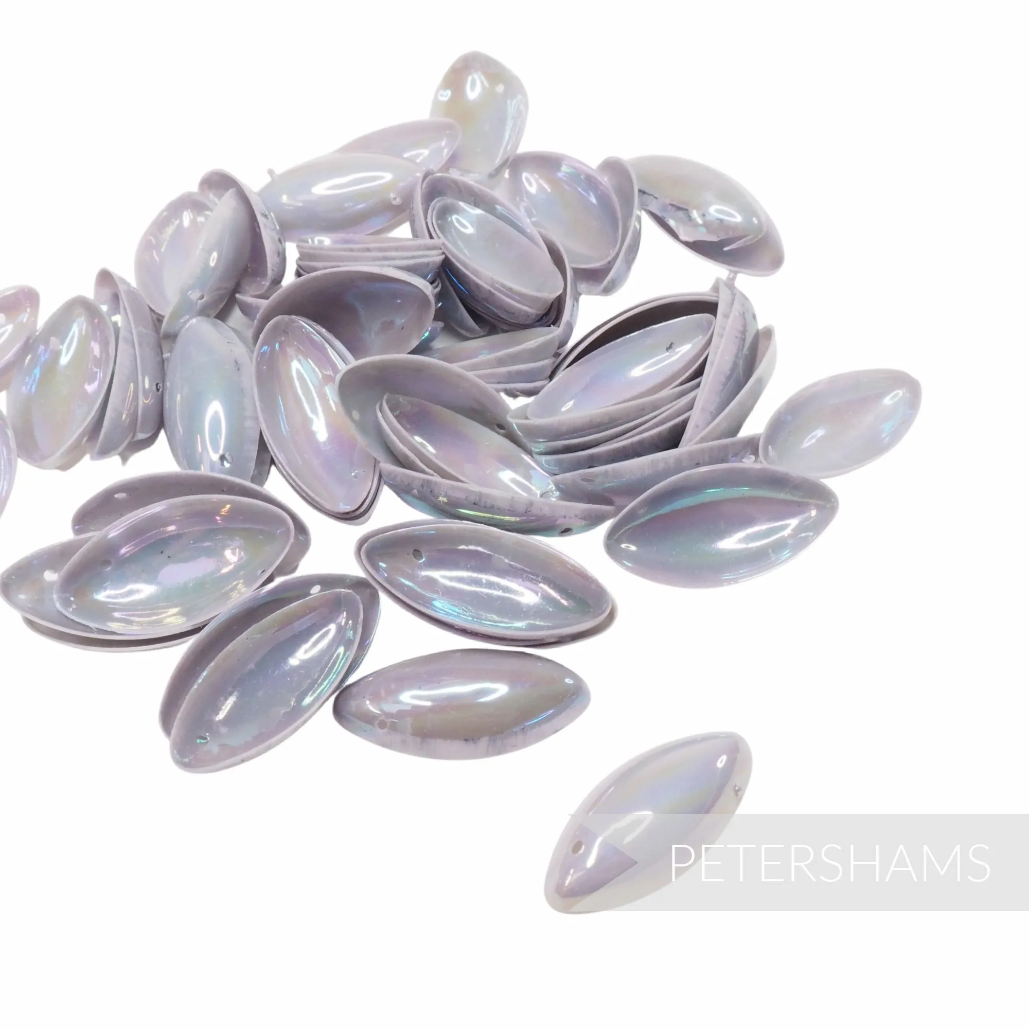 Vintage French 1940/50s 'Paillettes Au Coq' Sequins - Bubble Shell