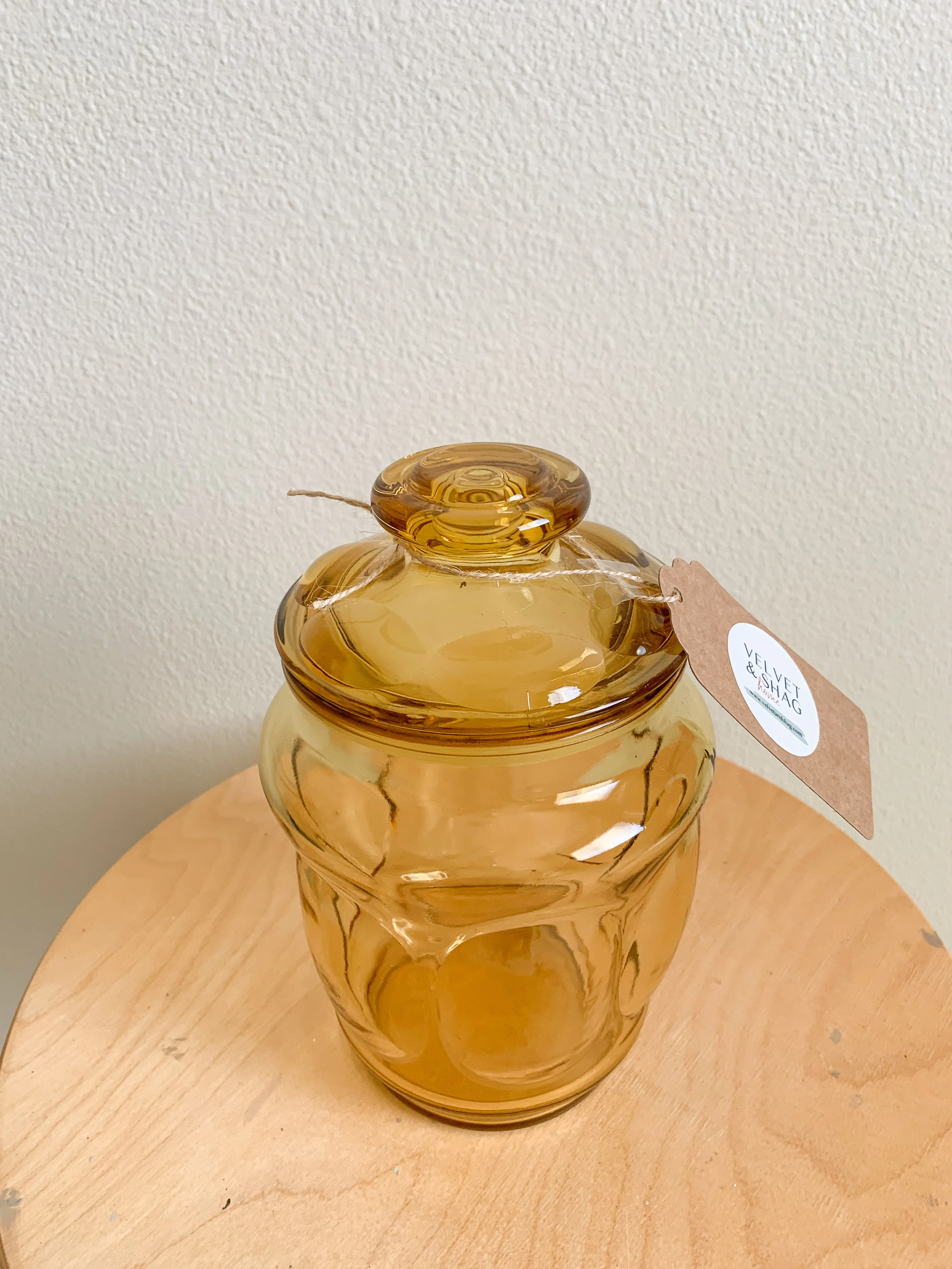 Vintage Glass Candy Jar - Local Olympia Pickup Only