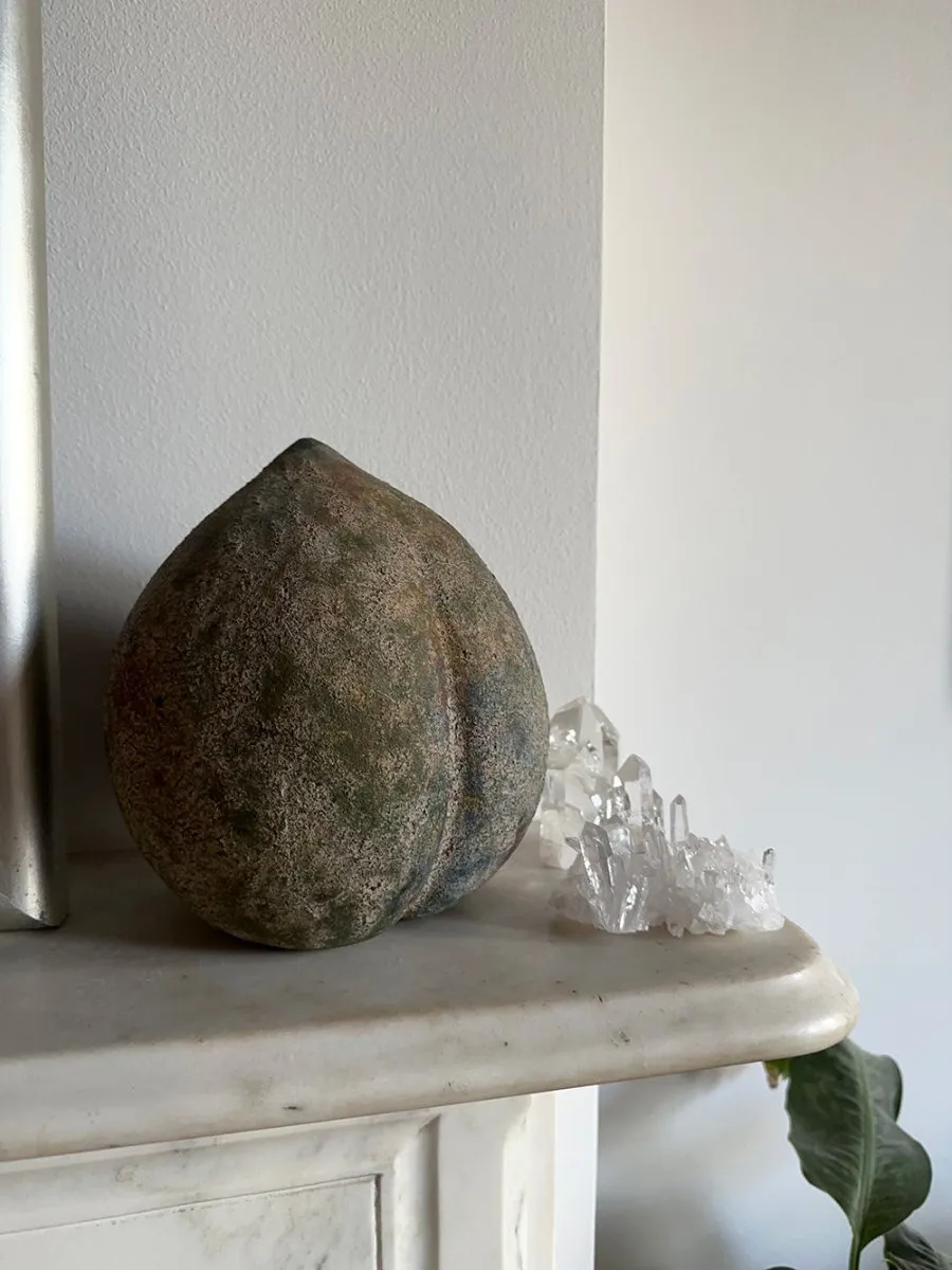 Vintage Gourd Shaped Pottery