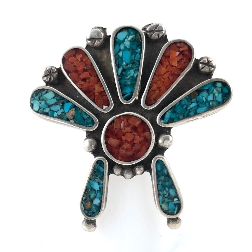 Vintage Headdress Ring<br>Size: 6