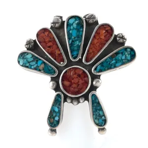 Vintage Headdress Ring<br>Size: 6