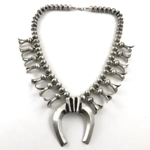 Vintage Navajo Squash Necklace