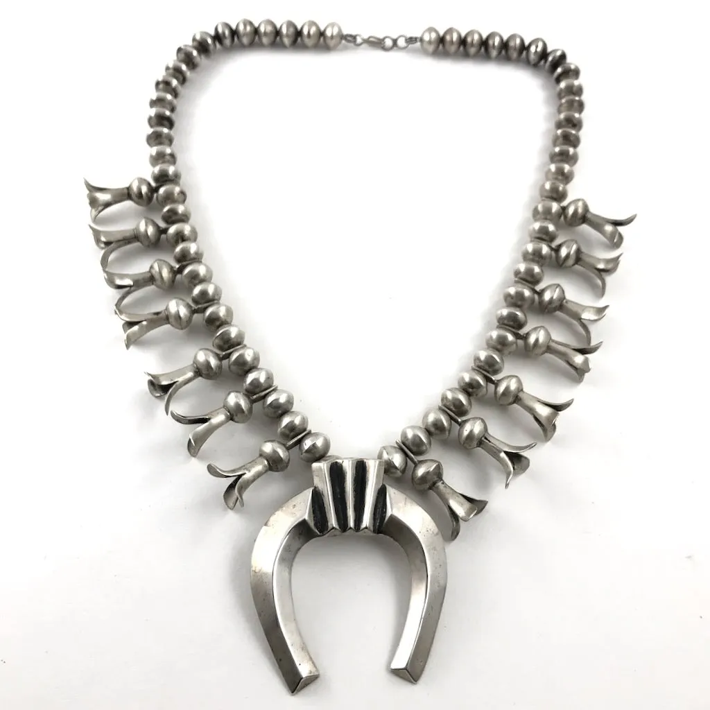 Vintage Navajo Squash Necklace