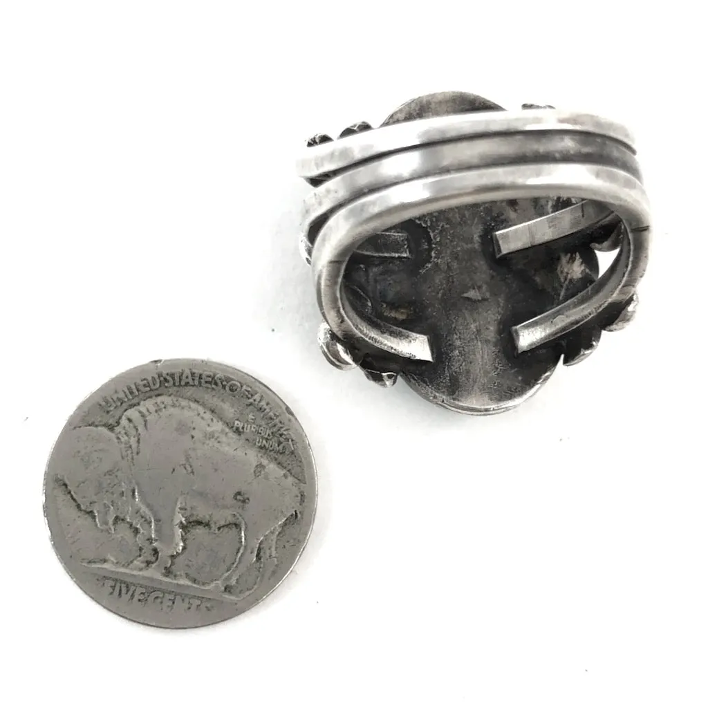 Vintage Oval Stone<br>Size: 9.5