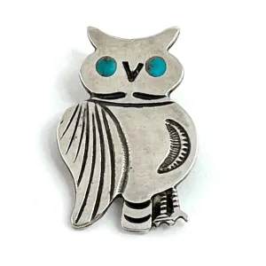 Vintage Owl Pin