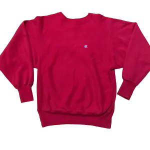 Vintage Red Champion Reverse Weave Size: L