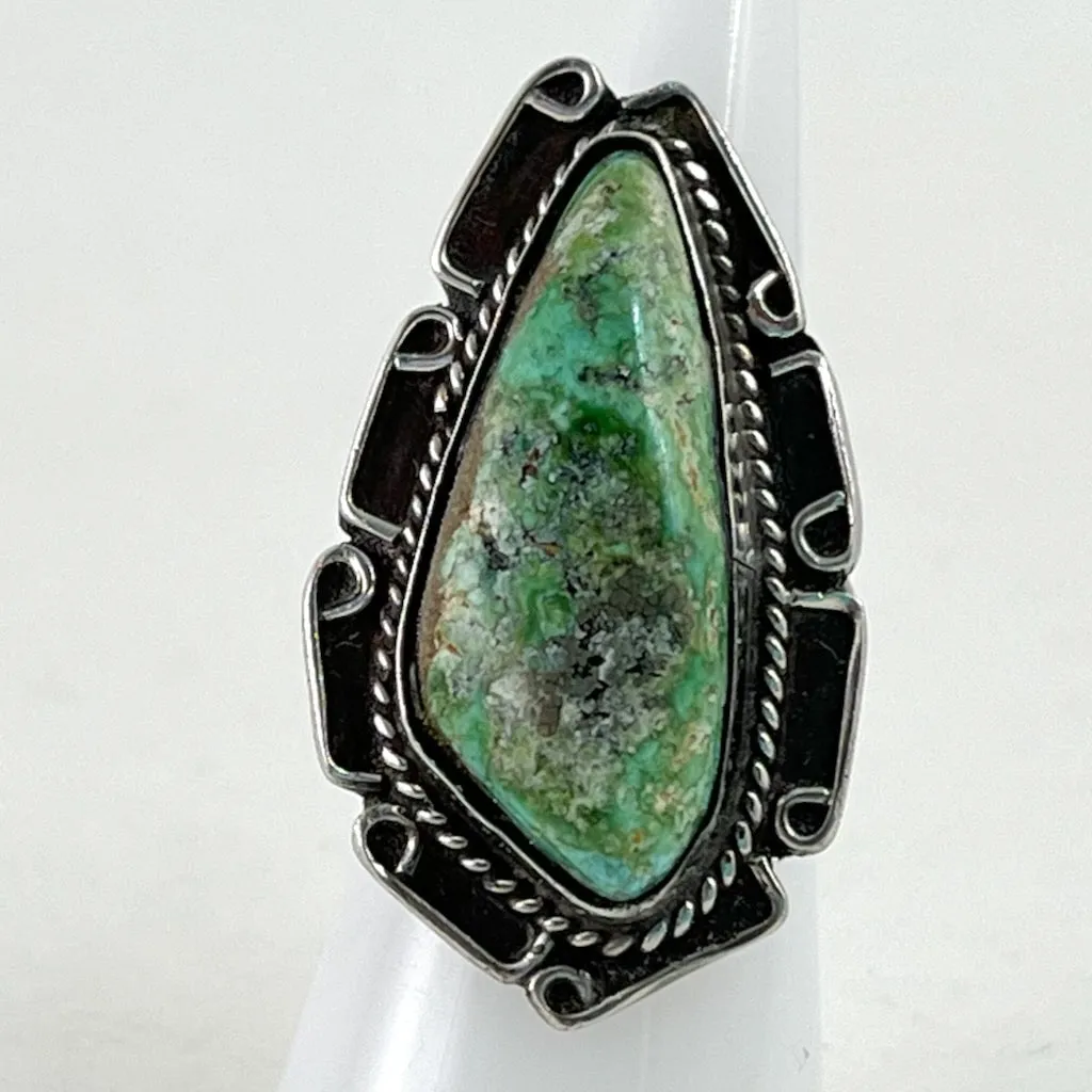 Vintage Single Stone Ring<br>Size: 6.5
