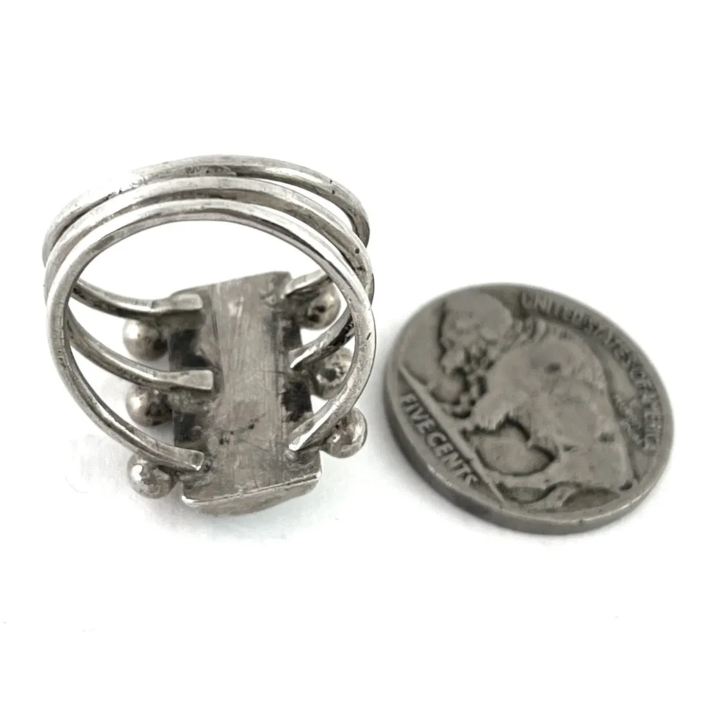 Vintage Square Stone<br>Size: 7.5