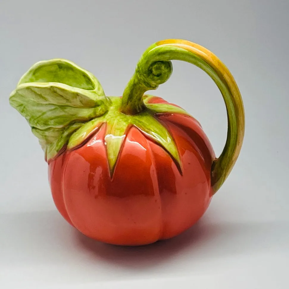 Vintage Tomato Pitcher