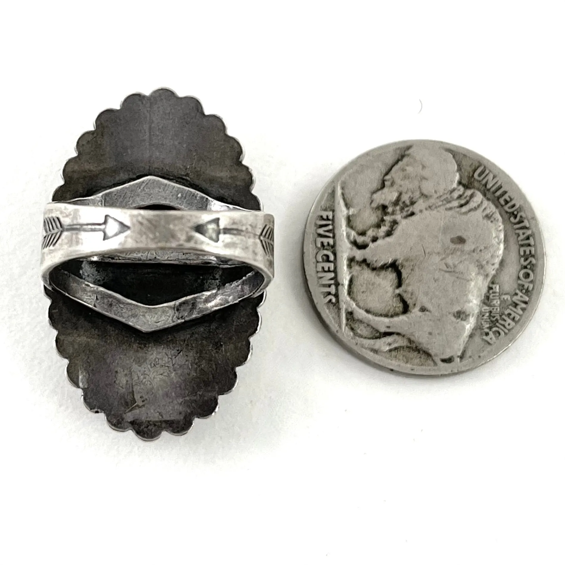 Vintage Tourist Ring<br>Size: 5.5