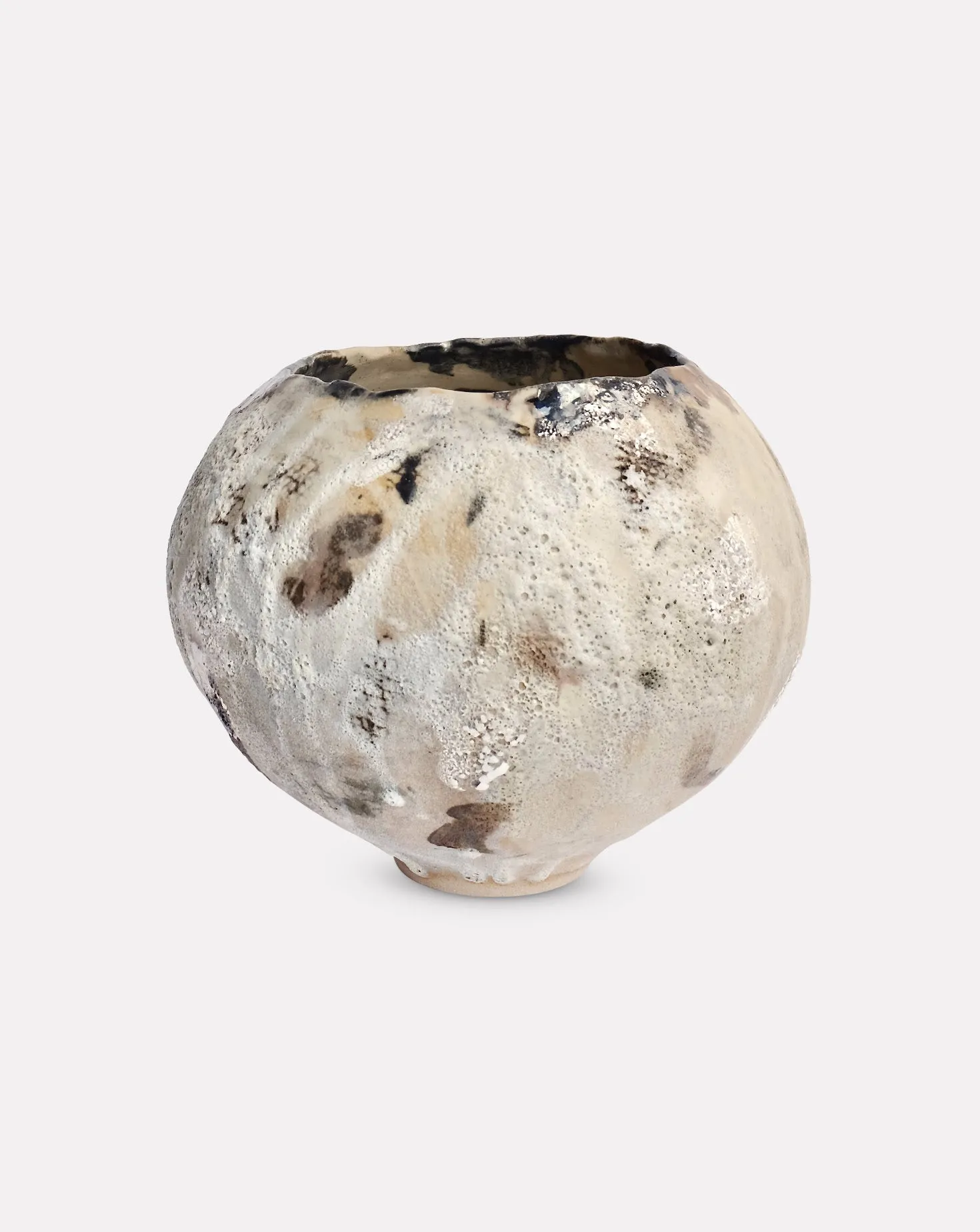 Volcanic Lace Moonjar Vase