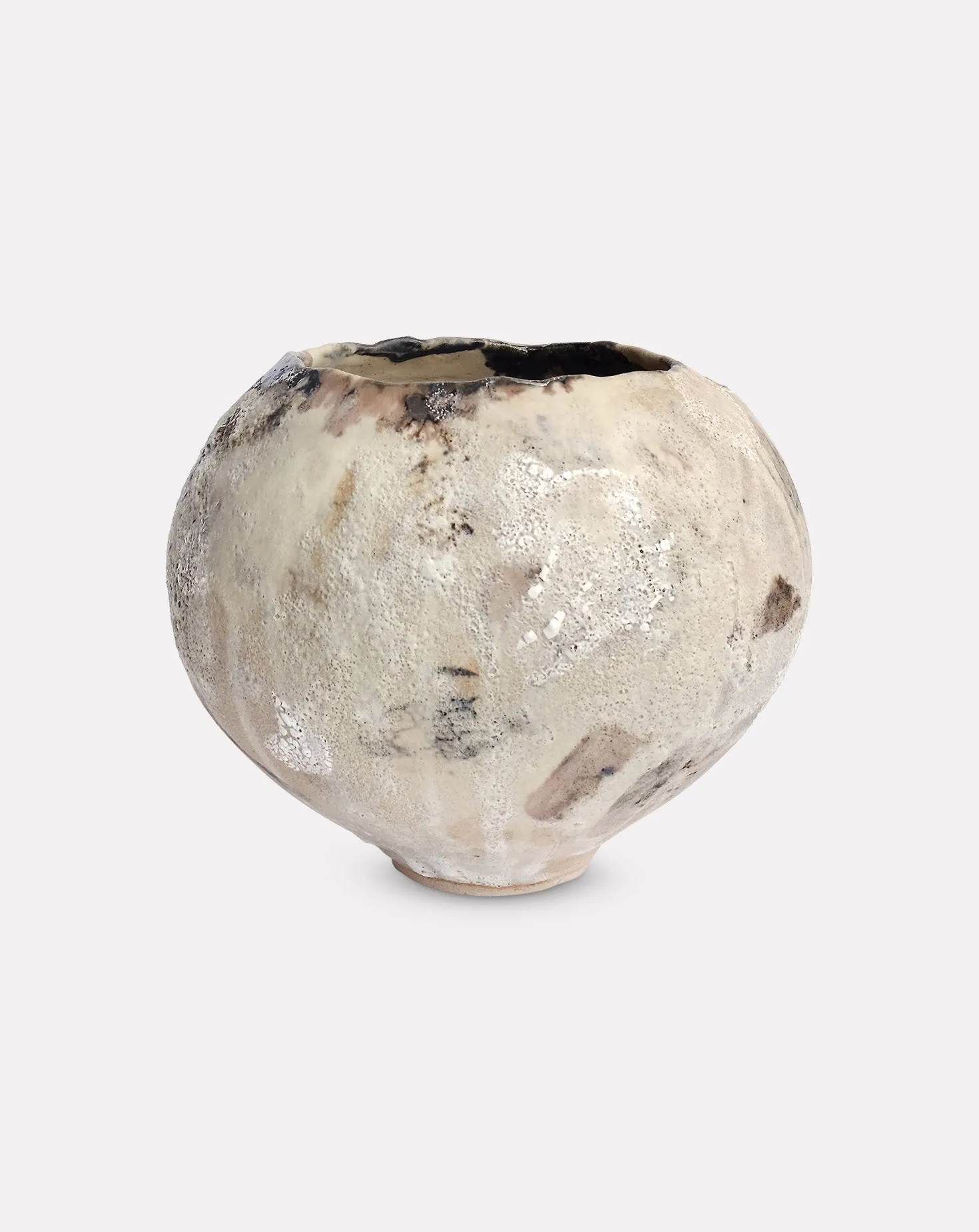 Volcanic Lace Moonjar Vase