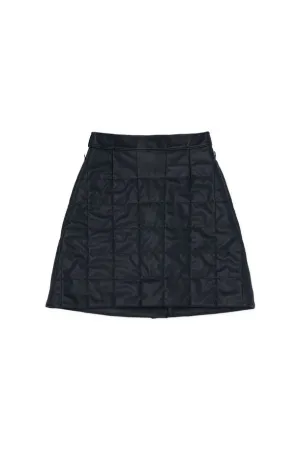 Warm Padded Skirt_Black