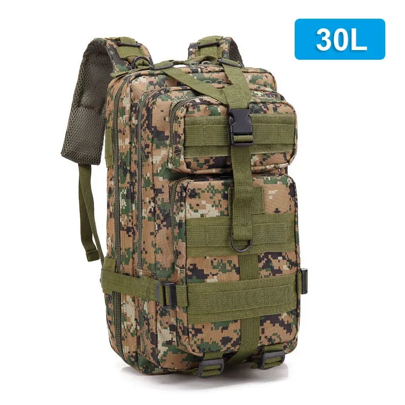 Waterproof Tactical Hiking Backpack, 30L/50L Outdoor Camping Sports Rucksack