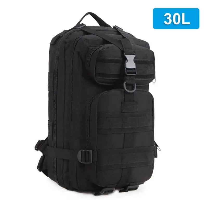 Waterproof Tactical Hiking Backpack, 30L/50L Outdoor Camping Sports Rucksack