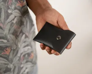 Wave Card   Coin Wallet - BLACK