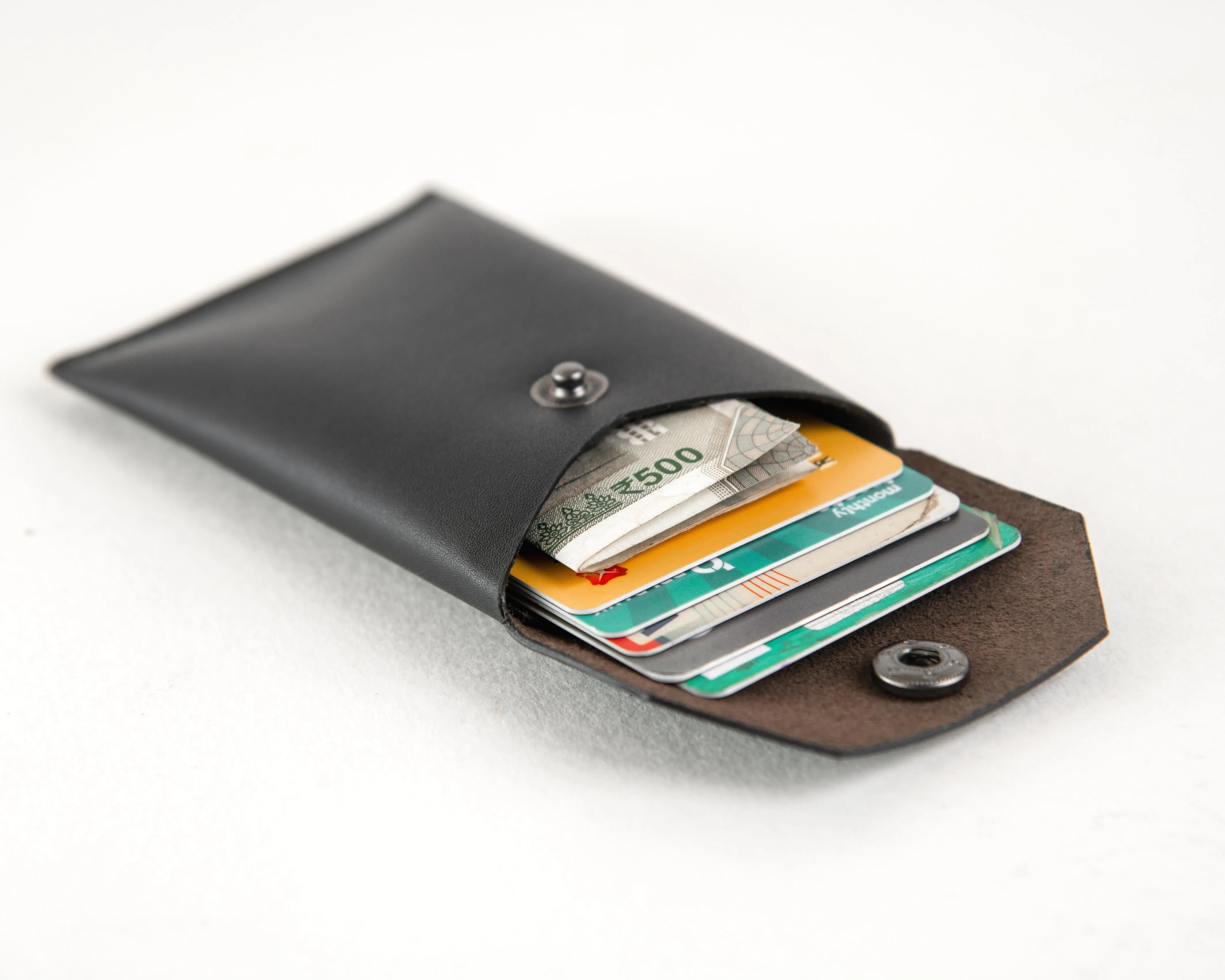 Wave Card   Coin Wallet - BLACK