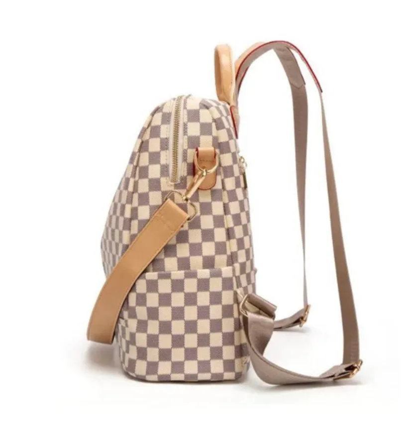Westwood Checkered Backpack