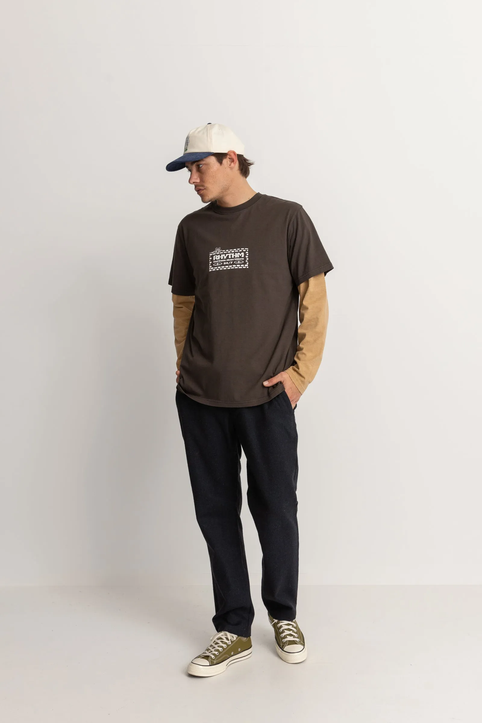 Windows Vintage Ss T Shirt Vintage Black