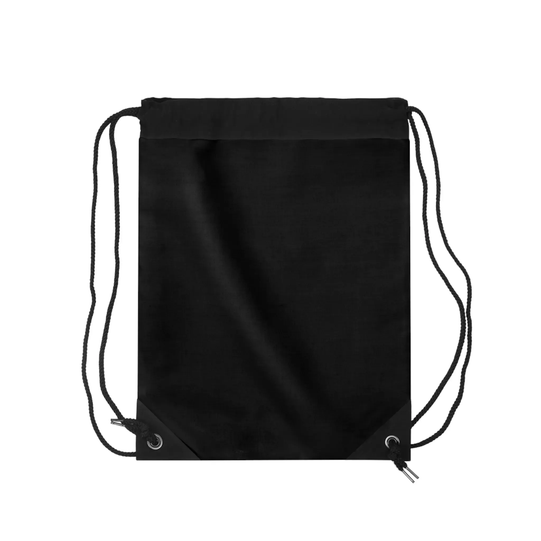 Witch Cat - Purple and Black - Halloween Drawstring Bag