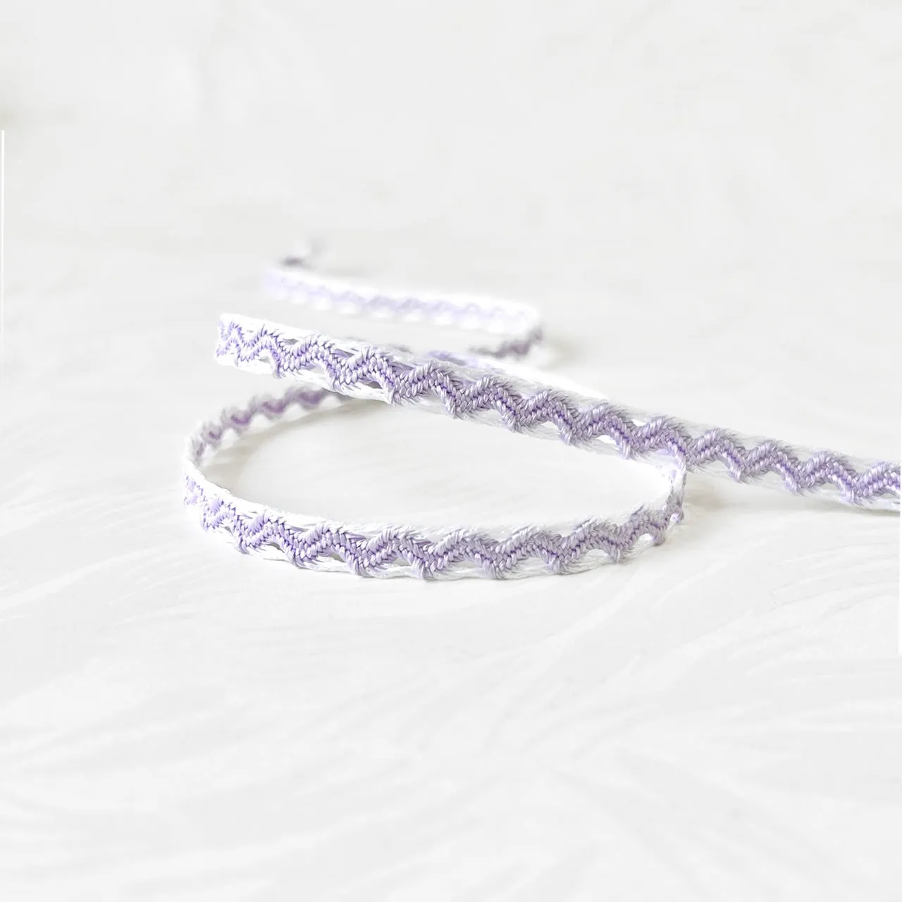 Zig Zag Center Braid - Multiple Colorways