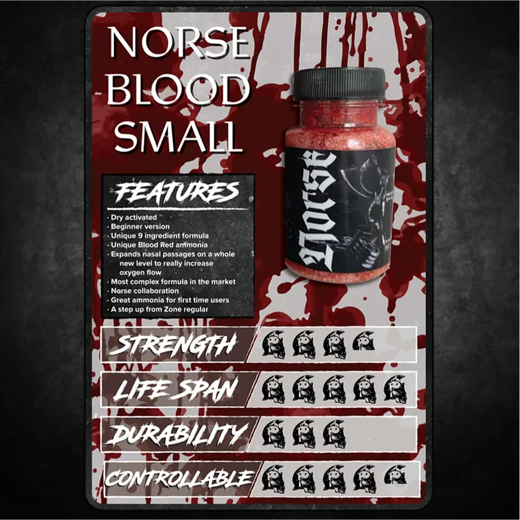 Z☠️NE Norse Blood – Beginner, Dry Athletic Salts